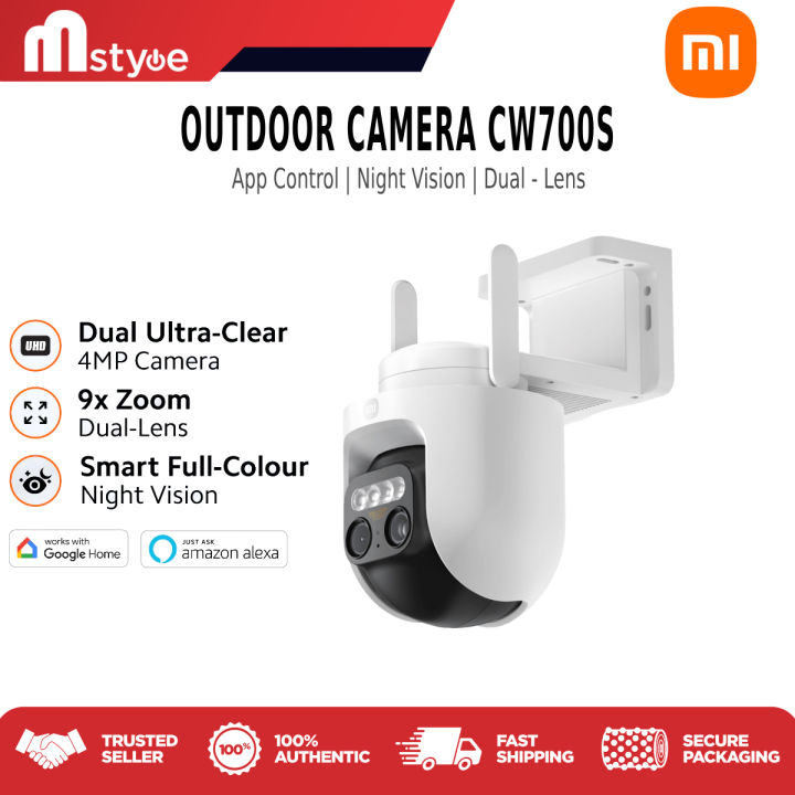 Xiaomi Mi C200, C300 & C400  & C500 PRO & C700 Outdoor Camera Smart IP Camera Two-way Call AI Human Detection  360° rotation [ MALAYSIA SET MY ]