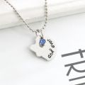 PICKIT เพื่อนเพื่อนเพื่อน ของขวัญที่ดี สร้อยคอลายความรัก 4 BFF สร้อยคอสำหรับผู้หญิง สร้อยคอมิตรภาพมิตรภาพ สร้อยคอสำหรับผู้หญิง. 