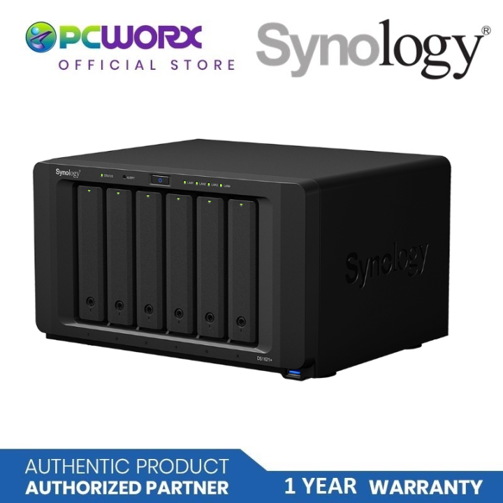 Synology DiskStation DS1621+ NAS Server for Business with Ryzen