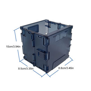 Lo【hàng có sẵn】hộp Đựng Móc Mồi Câu Cá cơ động Hộp đựng đồ câu cá sức chứa lớn Tay cầm chống trượt đựng dụng cụ câu cá Phụ Kiện