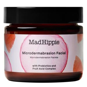 Mad Hippie MicroDermabrasion Facial – Kem tẩy tế bào chết cho mặt với phức hợp Protics + AHA Fruit Acid hương cam quýt nhẹ nhàng 2.1 Fl Oz