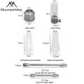 MOUNTAINHIKER Gas Lantern camping light Outdoor Propane butane Fuel Lights Camping Retro Decorative Ambience Gas Lamp For Camping Hiking Backpacking SZK1170. 
