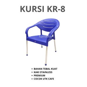 KURSI CAFE KURSI TERAS STAINLESS TWINPAN KR 8 [KURACC]