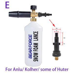 Foam Nozzle Snow Foam Lance Foam Bottle Sprayer for Karcher Bo-sch Interskol Elitech Nilfisk Stihl Pressure Washer Car Wash