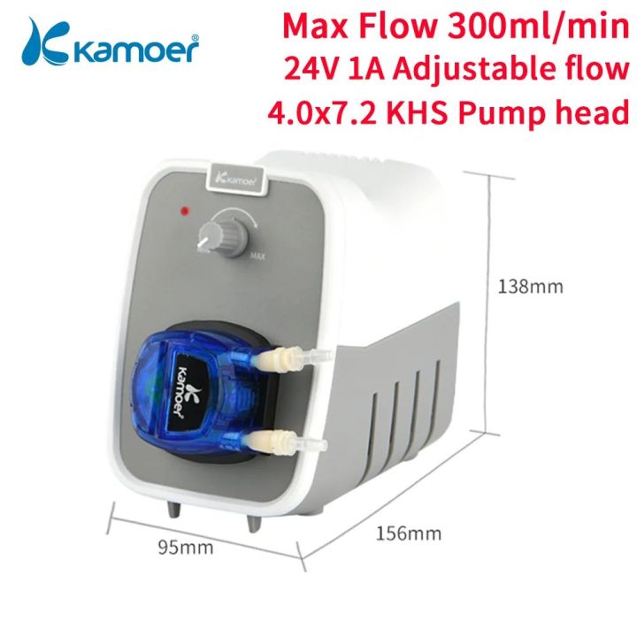 Pompa Peristaltica Kamoer KCPA300 - Portata Regolabile 120-300 Ml/min, 24V, Tubo Norprene - Foto 11