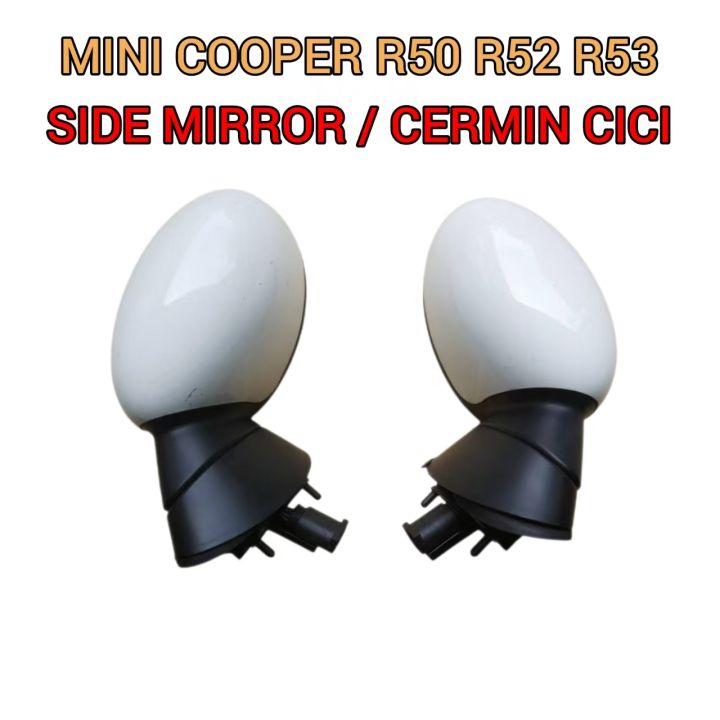 Side Door Mirror / Cermin Cici / Mini Cooper R50 R52 R53 Side Door ...