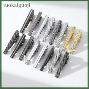 tuokaiguoji Fashion Simple Metal Tie Clip For Men Wedding Necktie Tie Clasp Clip Gentleman Ties Bar Tie Pin Men Shirts Jewelry Accessories