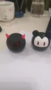 Kids Wireless Earbuds Pink Cat Cute Little Devil Bluetooth Headphones for Kids  Gift 36H Playtime IPX5 3D Stereo Deep Bass