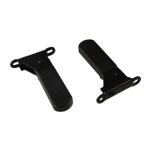 BLACKON 1 Pair Stable Seats Treadle Anti-rust Convenient Bicycle Rear Seat Pedal Riding Plastic Bike Rear Pedals Electric Scooter Bik