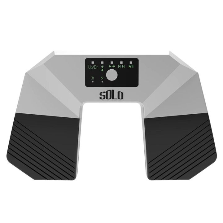 Draadloos Page Turner-pedaal, Bluetooth-voetpedaal Oplaadbare Stille Bladmuziek Page Turner voor Tablets/smartphones, Zwart