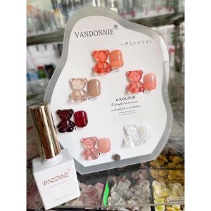 Set 6 màu sơn gel Leon dạ quang Siêu chất