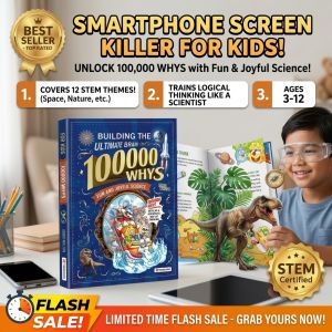 100000 Whys Childrens Science Book Kids Science Knowledge Encyclopedia Educational Learning Book for Students Children Home Reading Study