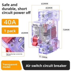 Air Switch Fuse Switch Protective Power-Off Circuit Breaker 40A/150A for Electric Vehicles E-Bike Electric Tricycle Safety Short Circuit Protection Universal