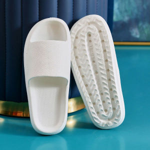 [Free Shipping] New Summer Thick-Soled Indoor Slippers Womens Hotel Slippers Mens Home Slippers Eva Material Mens Outdoor Shoes.