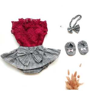BRIELLE SET (premium katun jepang lembut!!) baju celana bandana sepatu pakaian anak bayi perempuan cewek / SET BRIELLE BRUKAT