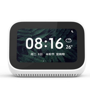 Original Xiaomi AI Face Touch Screen Bluetooth 5.0 Speaker Digital Display Alarm Clock WiFi Smart Connection with Video doorbell