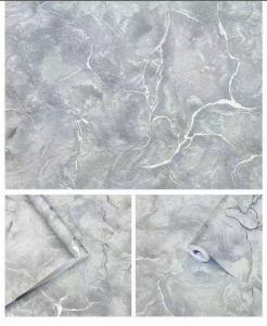 10m*45cm simpleng solid na kulay ice crack texture personalidad wallpaper sala restaurant hotel TV background wall hindi tinatablan ng tubig pampalamuti wallpaper