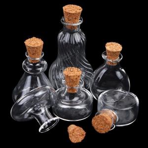 [COD] Home Base 1:12 dollhouse Miniature แจกันแก้วขวดประสงค์ขวดเก็บขวดด้วยแจกัน Candy Jar รุ่น Doll House Decor