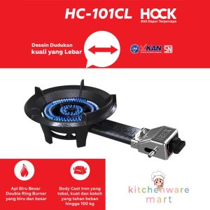 Hock Kompor Gas Cor Body Cast Iron Low Pressure HC-101CL