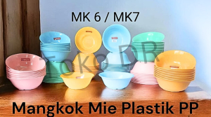 Mangkok Mie Plastik PP 6" - PP 7" / GBUplast / Plastik