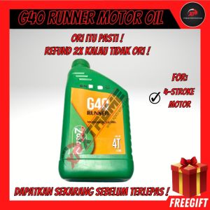ENGINE OIL G40 RUNNER 4T SAE-40 MOTOR7 1L