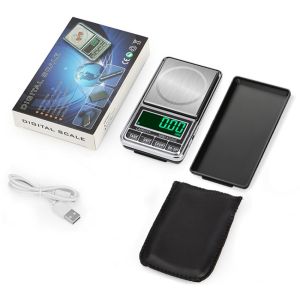 ⭐️【Local warehouse+COD】⭐Electronic Scale Digital Pocket Scale Gram Precision Mini Jewelry Weighing Backlight Scale Good Small Kitchen Scale with LCD Display for Jewelry Food Electronic Scale
