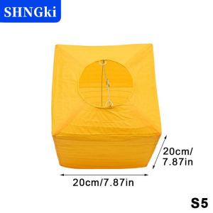 [COD] 🔥🔥🔥SHNGki Vẽ tay Đèn Lồng Giấy vuông tự làm có thể gập lại treo trang trí không có nến cho các bữa tiệc trong nhà ngoài trời đám cưới vườn nhà