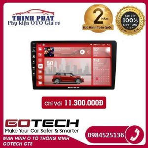 [Hàng chính hãng] MÀN HÌNH ANDROID GOTECH GT8 MÀN ANDROID THÔNG MINH THẾ HỆ MỚI GOTECH TG8  MÀN HÌNH CẤU HÌNH CAO RAM 3  ROM 32G TIỆN ÍCH CÓ TRỢ LÝ AI HỖ TRỢ TRÊN MỌI HÀNH TRÌNH ĐI CÓ KẾT NỐI INTERNET SIM 4G...MÀN ANDROI 9INCH10INCH