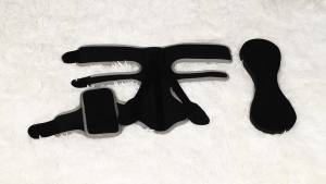 Upgraded Adjustable Plantar Night Splint for Women & Men Relief Brace for Plantar Fasciitis Relief Achilles Tendonitis and Foot Drop (Black)