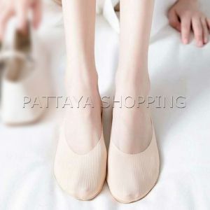 Pattaya ถุงเท้า กันลื่น ระบายอากาศได้ดี สีแคนดี้  สําหรับสุภาพสตรี  Boat socks