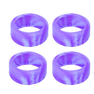 Màu Mới 8pcs Silicone hành lý dụng cụ bảo vệ bánh xe Bìa giảm tiếng ồn Vali du lịch bánh xe Vòng cao su phụ kiện