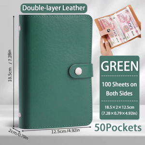 A6 100 Days Envelope Challenge Budget Binder Money Savings Notebook Cash Storage Book Money