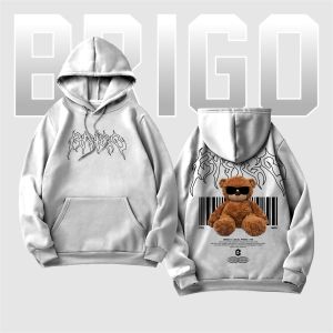 Sweater Hoodie BRIGO Sablon DTF Fleece Cotton II BRIGO Jumper Hoodie Beruang Style Cool II Sweater Hoodie BRIGO Sablon DTF Fleece Cotton M-XXL (Pria & Wanita) Free stiker&Gantungan Kunci