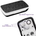 KIPRUN Magnifying Glass 30X 60X 90X Magnifier Jewelry Appraisal Reading High Magnification Acrylic Optical Lens Loupe With LED UV. 
