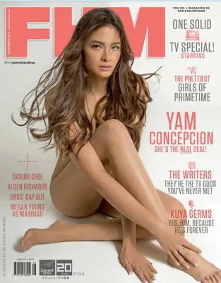 FHM magazine September 2015 Yam Concepcion