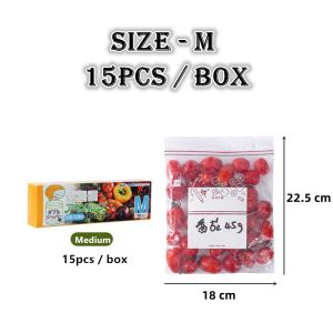 COLOGO 🥇 Ready stock Fresh Zipper Bag Food Storage Reusable Seal Bags Freezer Ziplock Plastic Bag