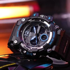 LIGE x FOXBOX series Men Watches Sports Waterproof Chronograph Quartz Stainless Steel Business Wristwatch for Man +