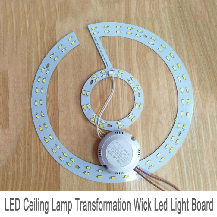 Circular Energy Saving LED Lamp Plate Replacement Board Bulb for