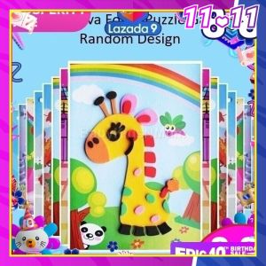 3D EVA Foam Sticker DIY Animal Puzzle Early Education toys Art Sticker Montessori Toys for Kid