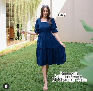 { THABITHA } MC / drees syiola / dress wanita dewasa / dress kondangan wanita / dres / dress cantik kekinian / dress korean style / dress korea import mewah / { free ongkir + cod }