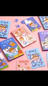 1 set (gồm 2 miếng) xếp hình và tô màu cho bé