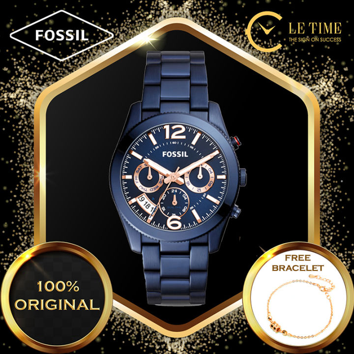 [Authentic *FREE BRACELET*] Fossil Perfect Boyfriend