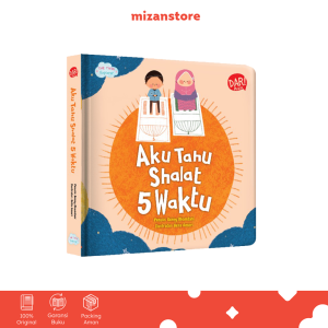 Mizan Buku Anak The Twin Explorer Aku Tahu Shalat 5 Waktu Boardbook