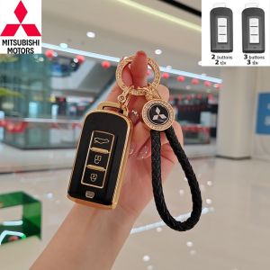 คุณภาพสูงเคสกุญแจรถยนต์วัสดุ Tpu สำหรับ MITSUBISHI Mirage /Asx/pajero Spager/mirage 2022 /Pajer/x Force Xpander/attrage. Triton/outlander Mitsubishi Key Cover