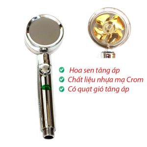 Vòi Sen Tăng Áp Inox 304 Vòi Hoa Sen Tăng Áp Chất Liệu Inox SUS304