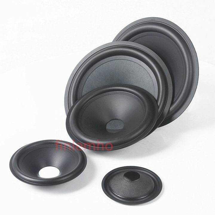 1PC Speaker Woofer Paper Cone 3/4/5/6.5 Inch Ruer Surround With Dust