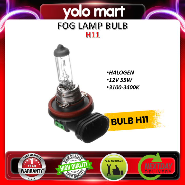 Myvi lagi best store fog lamp bulb