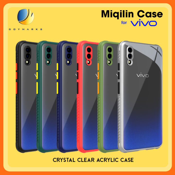 Vivo Y1s Y90 Y91c Y91 Y93 Y95 Miqilin Case Transparent Acrylic Crystal ...