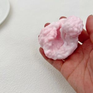 CNIWEN6 Super Soft beads Squeeze Toy Handmade Sticky Feel Stress Relief Ball Anti-stress Slow Rising Squishy Ball Toy