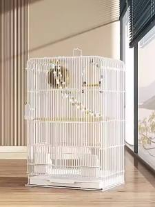 Ready Stock~ 1CM Narrow Gap Large Size Sugar Glider Cage Bird Cage Parrot Cage with Tray